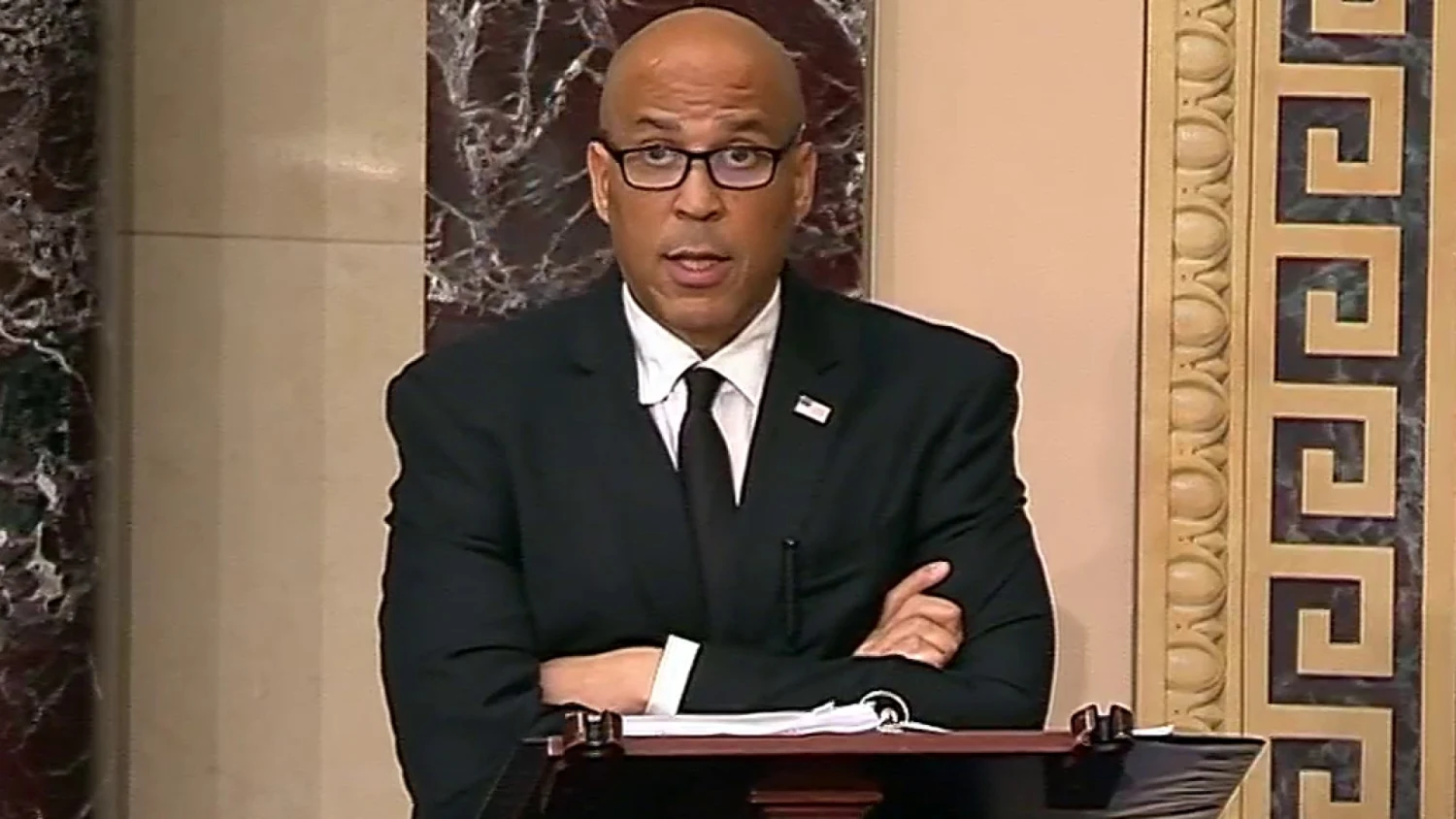 Cory Booker Filibuster Live