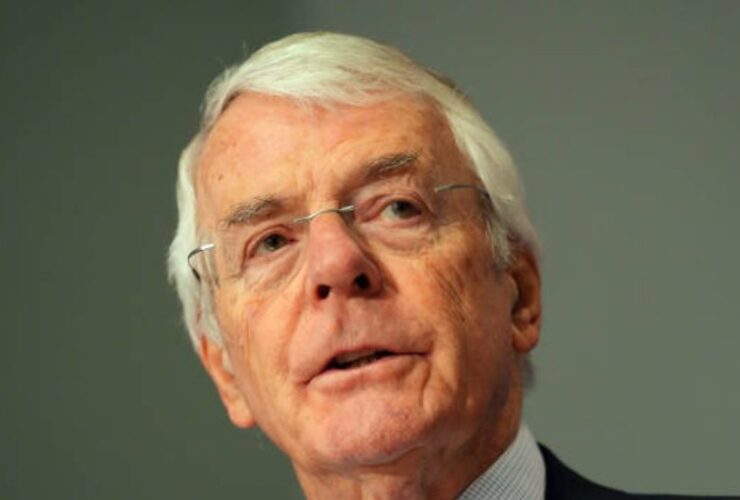 British Prime Minister John Major